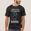 Buscar cuervo camisetas Tipografía