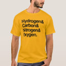 Buscar hidrógeno camisetas carbono