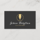 Buscar calígrafo tarjetas de visita Moderno