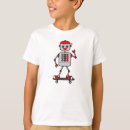 Buscar robot del dibujo animado camisetas Para todos