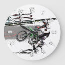 Buscar motocross relojes de pared Deportes deportivos