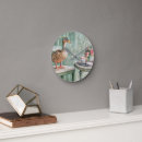 Buscar taza té de relojes de pared Vintage