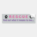 Buscar rescates pegatinas parachoque Adopte