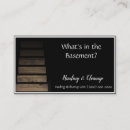 Buscar acarreo tarjetas de visita Limpieza