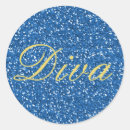 Buscar para la diva redondas pegatinas Para todos