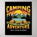 Buscar acampada posters Aventura