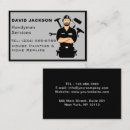 Buscar carpenter tarjetas de visita Construcción