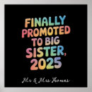 Buscar hermano mayor posters Ascendido a hermana mayor