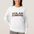 Buscar energía solar camisetas Verde