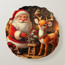Buscar reno adorable cojines Santa