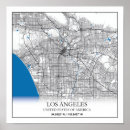 Buscar mapa de los ángeles posters Estados unidos