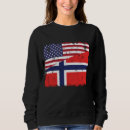 Buscar bandera de noruega sudaderas Morada