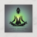 Buscar meditación tarjetas de visita Consejero de salud natural