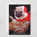 Buscar santa pug tarjetas Gorra