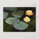 Buscar pinturas del lirio de agua postales Monet