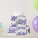 Buscar flores la lila de papel de regalo Acuarela