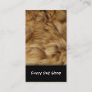 Buscar peludo tarjetas de visita Veterinario