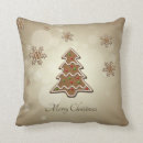 Buscar galletas del pan de jengibre cojines Copos de nieve