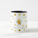 Buscar abeja del dibujo animado tazas Cualquier niño