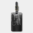 Buscar plata metalizada etiquetas para maletas Viaje