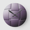 Buscar abstracto relojes de pared Tejido