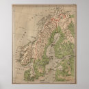 Buscar mapa de escandinavia posters Noruega