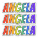 Buscar nombre de angela pegatinas Diversión