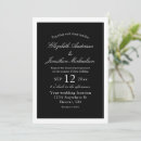 Buscar elegante invitaciones Blanco