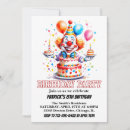 Buscar payaso invitaciones Moderno