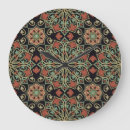 Buscar fondo coloreado relojes de pared Abstracto