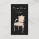 Buscar tapicería los muebles de tarjetas de visita Diseño interior