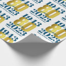 Buscar 80 o cumpleaños papel de regalo Ochenta