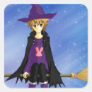 Buscar bruja de halloween pegatinas Lindo