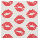 Buscar labios rojos telas Para ella