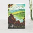 Buscar viaje espacial tarjetas Vintage