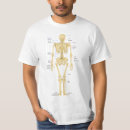 Buscar esqueleto humano camisetas 9 º oscilación