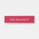 Buscar puerta placas de nombre Pared