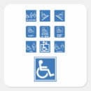 Buscar silla de ruedas pegatinas Acceso
