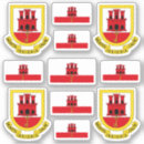 Buscar gibraltar pegatinas Escudo de armas