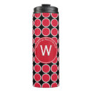 Buscar lunares blancos y negros tazas Monograma