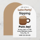 Buscar café de la bebida invitaciones Para ella