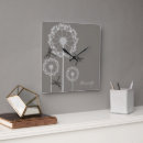Buscar diente león de relojes de pared Elegante