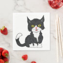 Buscar gato servilletas Gris