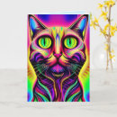 Buscar gatos curiosos postales Felino