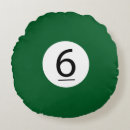 Buscar número 6 cojines Billar