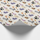 Buscar mascotas papel de regalo Adorable