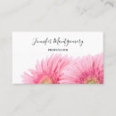 Buscar gerbera tarjetas de visita Flor