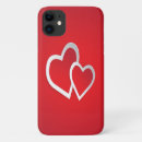 Buscar dos corazones iphone fundas Rojo