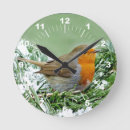 Buscar robin relojes de pared Nieve