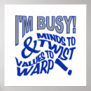 Buscar ocupado posters Humor